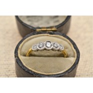 FIVE STONE DIAMOND RING