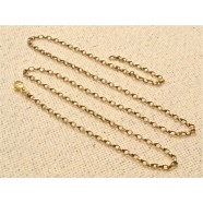 9CT GOLD BELL LINK CHAIN