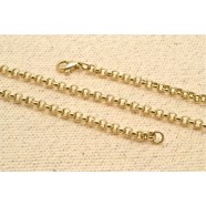 9ct GOLD BELL LINK CHAIN