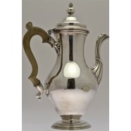 SOLID SILVER COFFEE POT