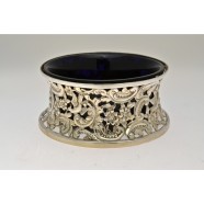 ANTIQUE SILVER DISH RING